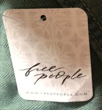 Free People Malik Slouchy Jeans Army Green We The Free Sz 29 Women’s – NEW - Image 5