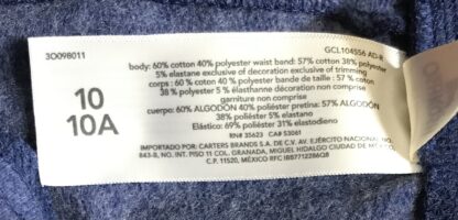 OshKosh B’Gosh Blue Sweatpants Kids Boys Girls Sz 10 Jogger Pants – NEW - Image 6