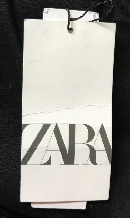 Zara Women’s Black Skinny Fit Pants Mid Rise Ankle Length Stretch Sz 12 – NEW - Image 6