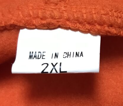 Orange Pullover Hoodie Sweatshirt Men’s/Women’s Sz 2XL Casual Streetwear NEW - Image 4