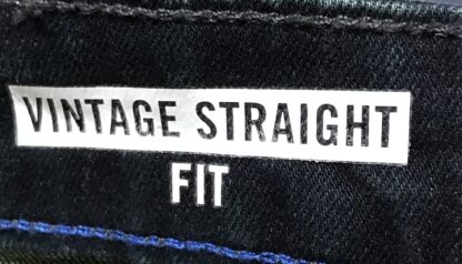 Vintage Nautica Real Denim Jeans Straight Fit Sz 36×30 Black Lagoon Wash NEW - Image 10