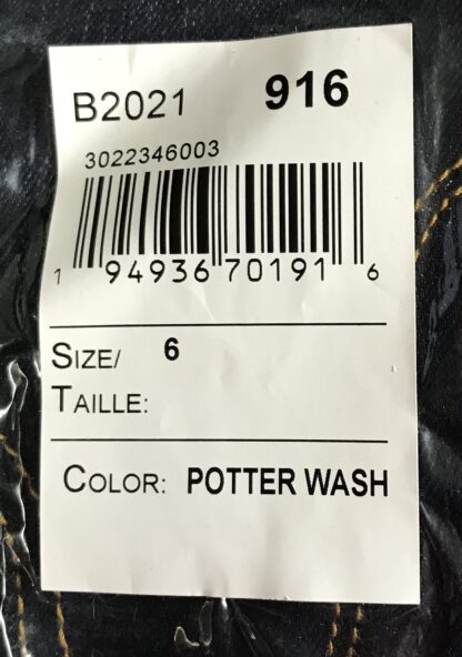 Children’s Place Boys Stretch Jeans L (6) Potter Wash Blue Straight Fit NEW - Image 8