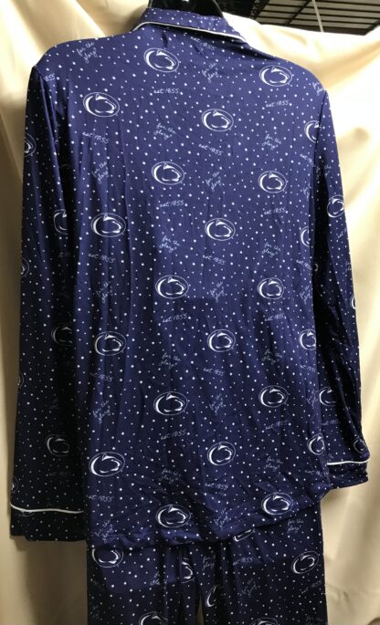 Wear by Erin Andrews Penn State Pajama Set M Blue Button Up Nittany Lions NEW - Image 5