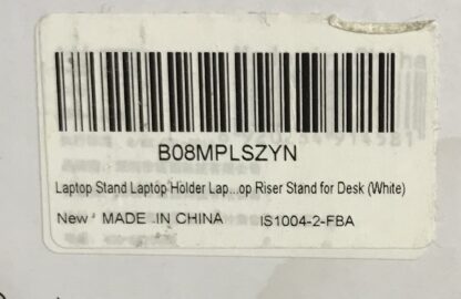 N5 Laptop Stand White Adjustable Foldable Notebook Holder Ergonomic NEW - Image 4