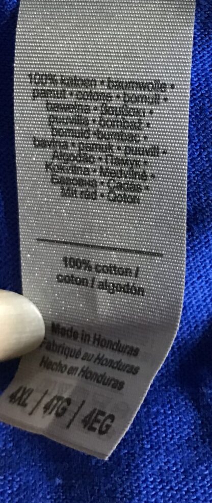 Gildan Royal Blue "It’s A Terrance Thing" Graphic T-Shirt 4XL – NEW - Image 6