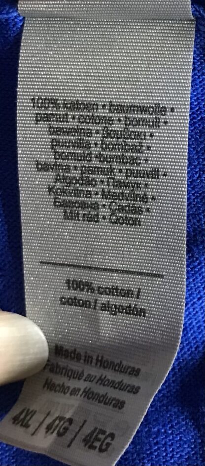 Gildan Royal Blue "It’s A Terrance Thing" Graphic T-Shirt 4XL – NEW - Image 7
