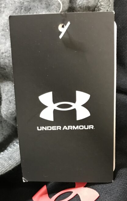 Under Armour Boys YXL Black Hoodie & Pants Set UA Rival Fleece NEW - Image 15