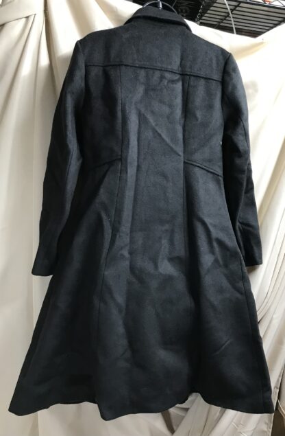 APTRO Men’s Black Wool Blend Double-Breasted Coat Sz M – NEW - Image 3