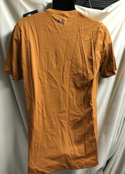 Under Armour Men’s Loose Bronze/Orange Round Neck T-Shirt Sz M – NEW - Image 5