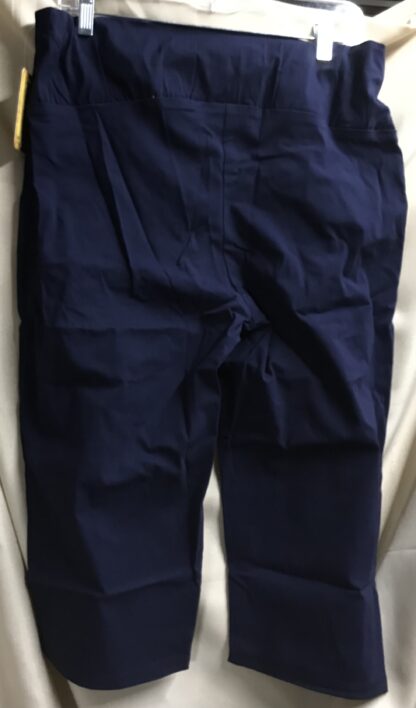 Hybrid & Company Women’s Navy Stretch Pull-On Capri Pants Sz 1X – NEW - Image 3
