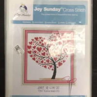 Cross stitch joy sunday love tree
