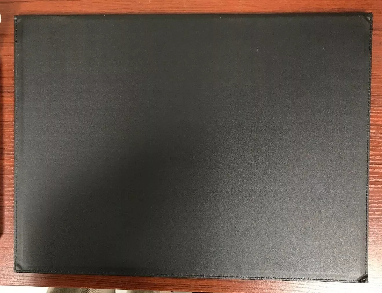 Desk pad paper clip item