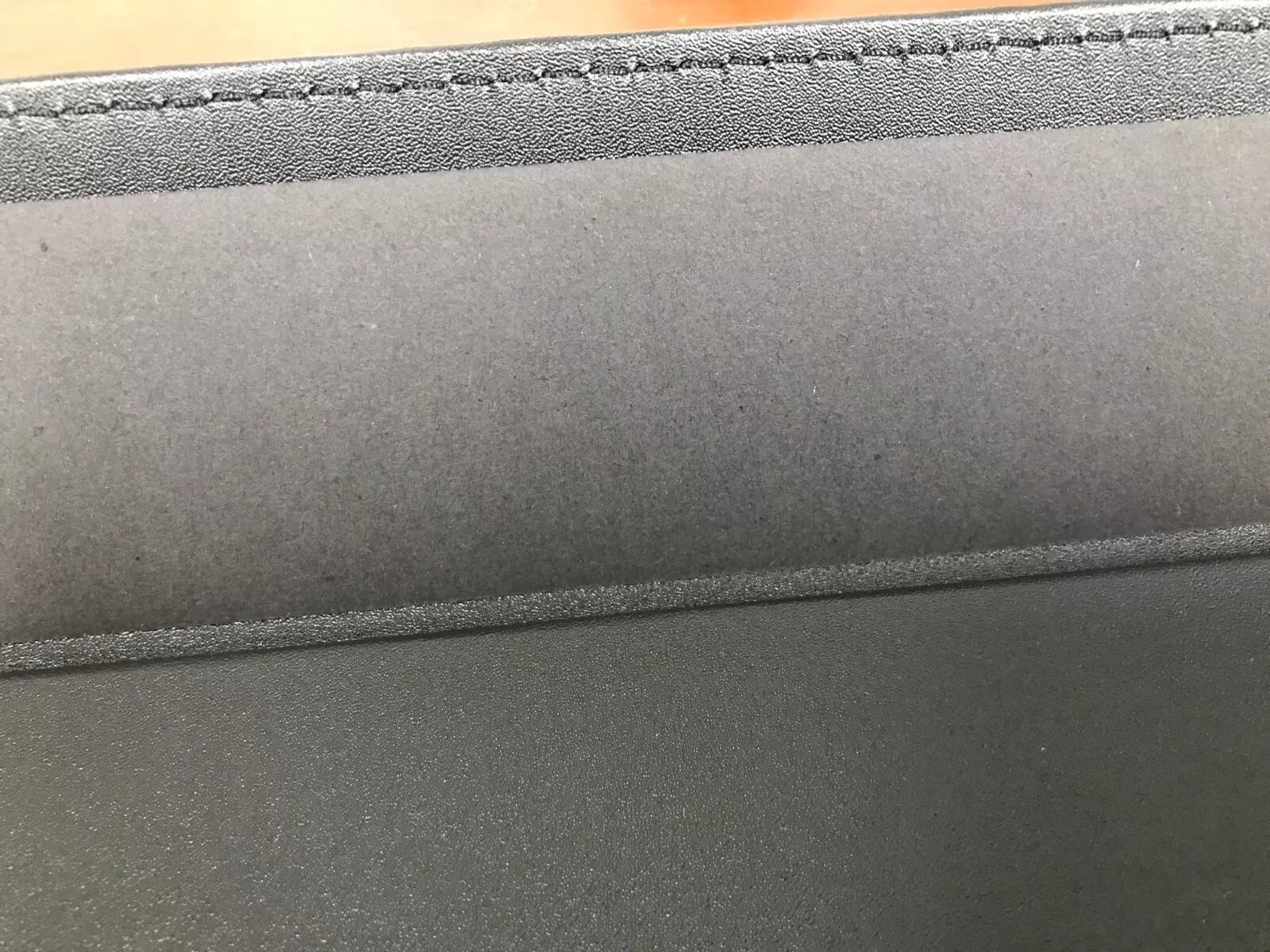 Desk pad paper clip item