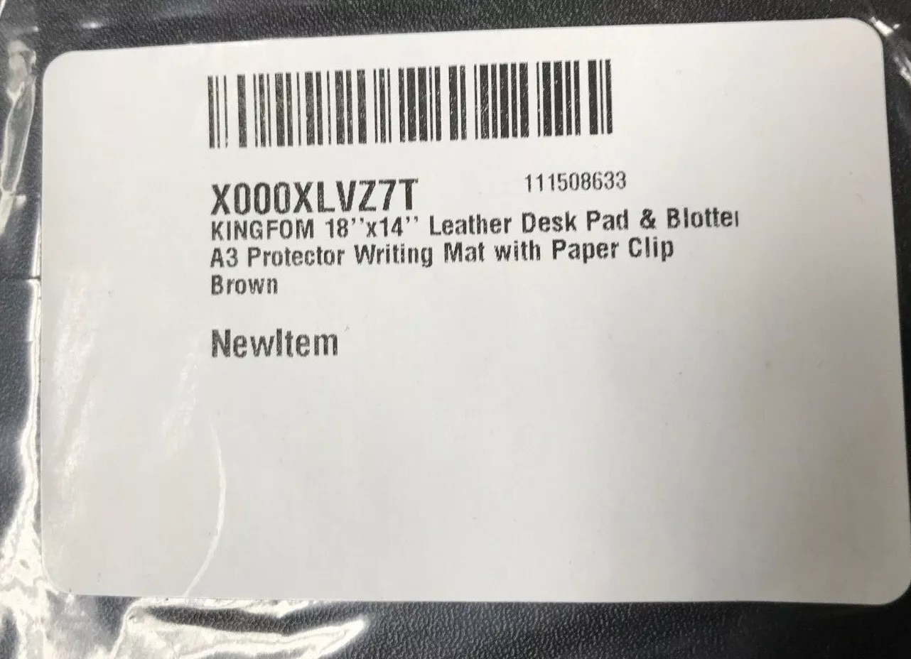 Desk pad paper clip item