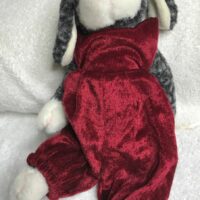 Burgundy jumpsuit burgundy attic treasures