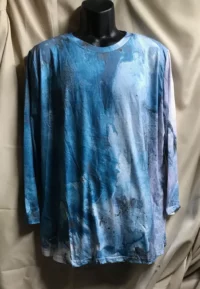 Ocean blue item long sleeve