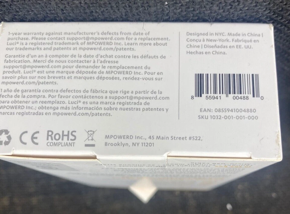 Light set item mpowerd luci