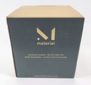 Material kitchen kitchen stacking wood lids