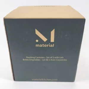 Material kitchen kitchen stacking wood lids