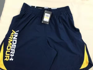 Blue fitted item shorts navy
