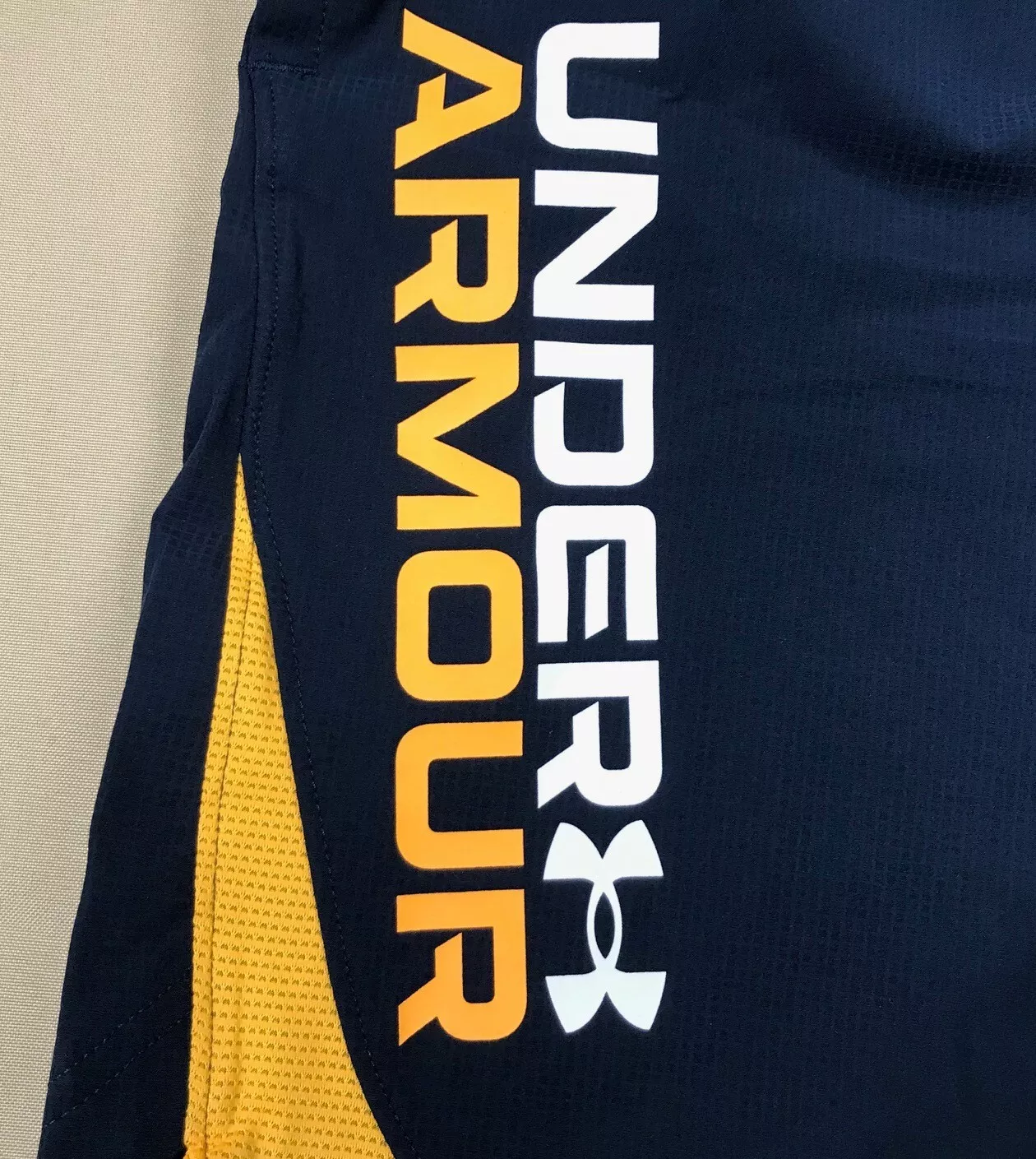 Blue fitted item shorts navy