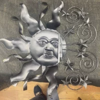 Item metal art art sunface