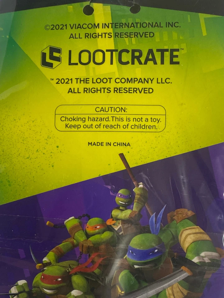 Keychain loot item unopened bebop