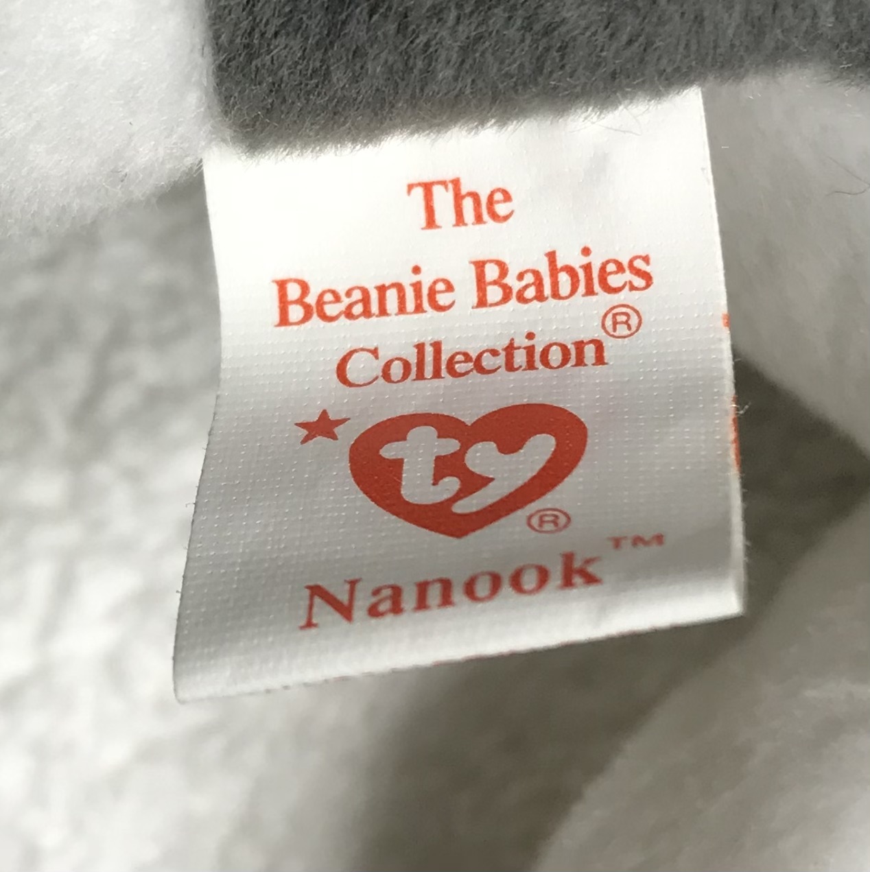 Beanie baby estate collection baby nanook