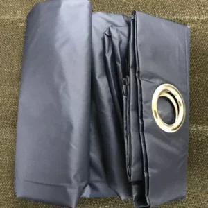 Navy blue blue shower shower curtain