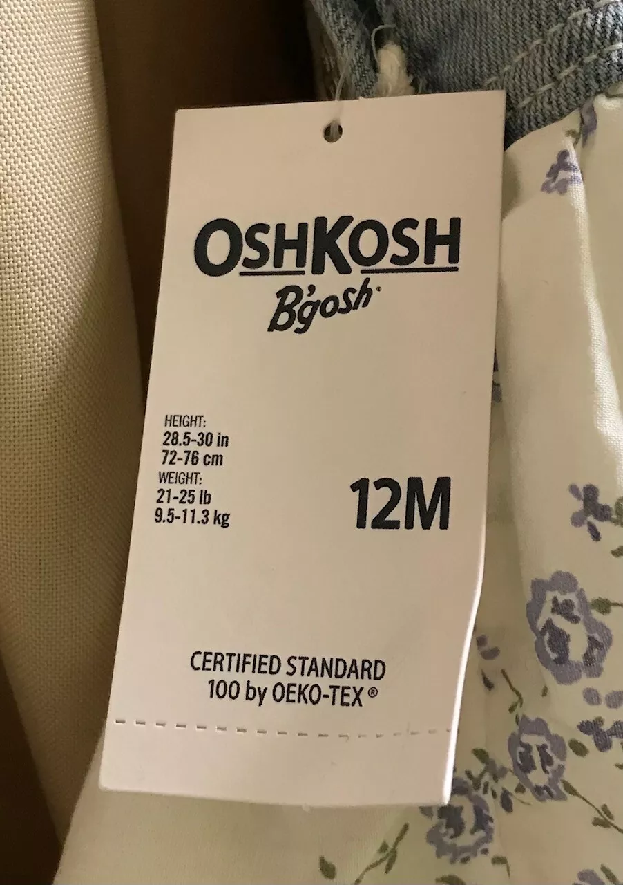 Overall dress item gosh baby