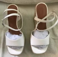 Wide fit tasha wedges wedges white