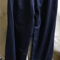 Navy blue blue pants elastic waist