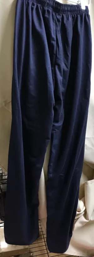 Navy blue blue pants elastic waist