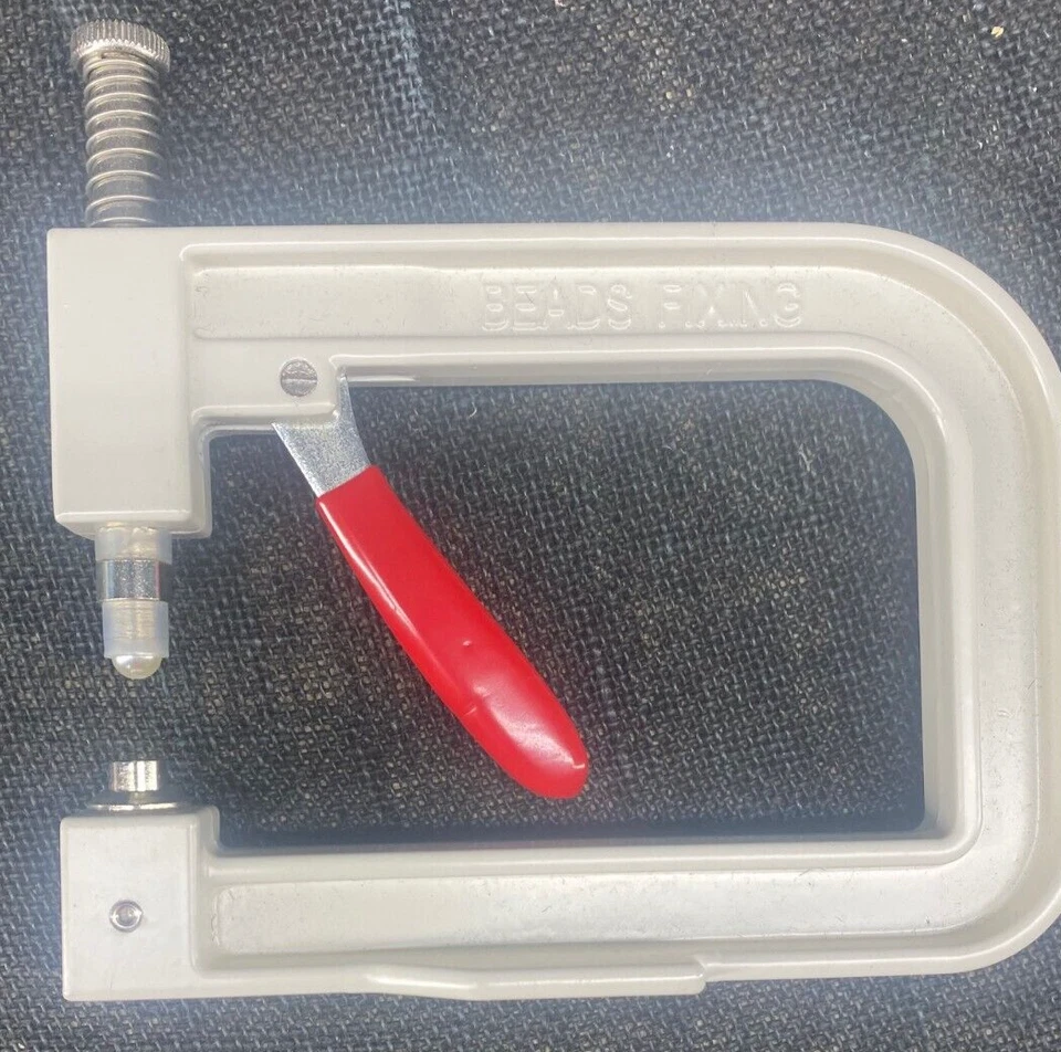 Hand press item pearl setting