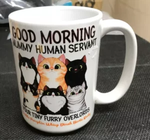Good morning mug mummy item
