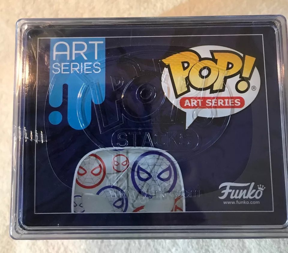 Pop art spider man bobble head