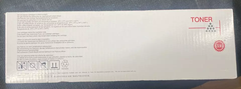 Chip compatible item compatible toner