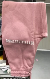 Pretty little little thing joggers pale