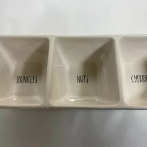 Rae dunn dunn white white ceramic