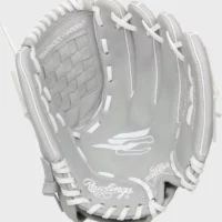Zero shock gray softball catch glove