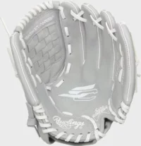 Zero shock gray softball catch glove