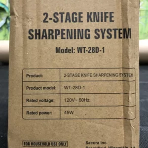 Stage knife sharpening system item