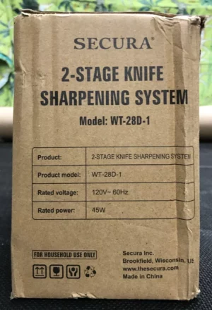 Stage knife sharpening system item