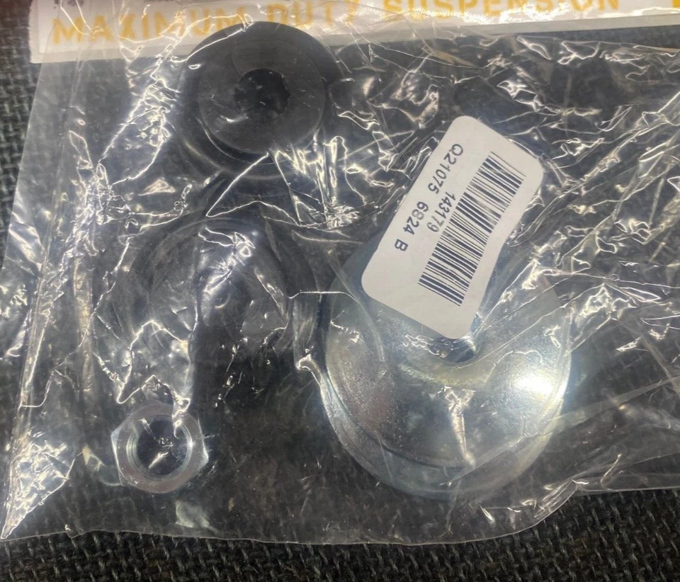 Shock absorber maximum duty item