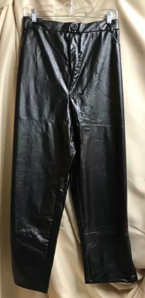 Black leather leather pants item