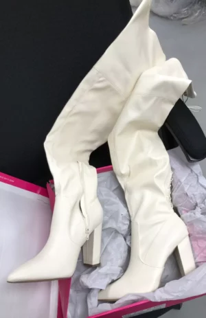 Thigh high high heeled high