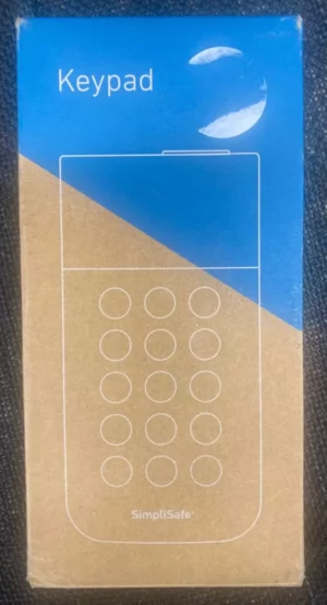 Keypad remote item simplisafe kp3w