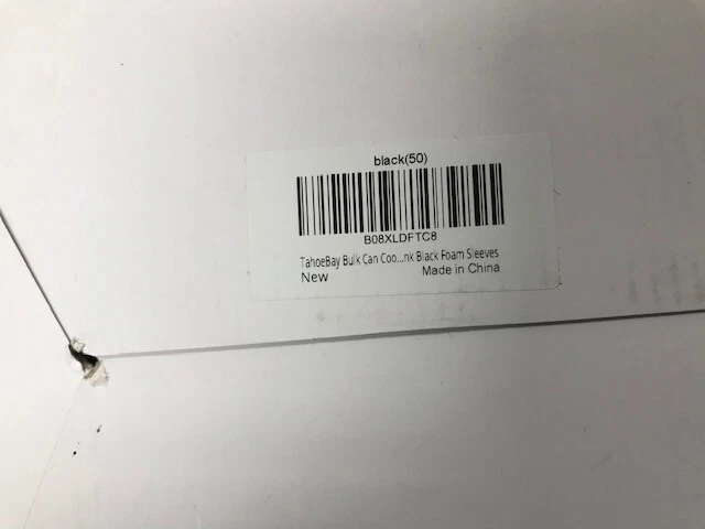 Coolers foam item foam black