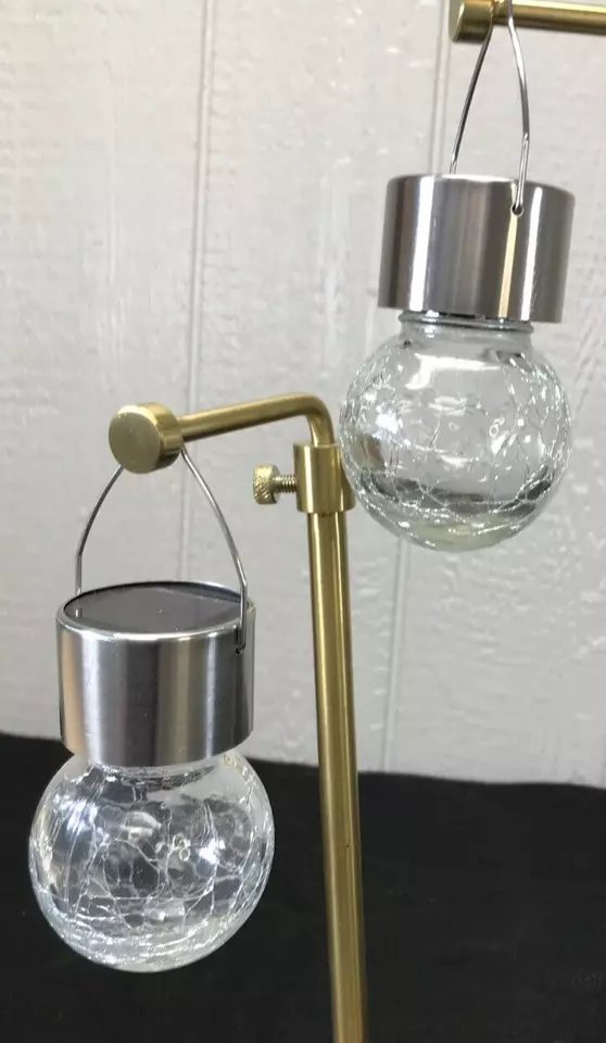 Crackle glass glass hanging hanging lights