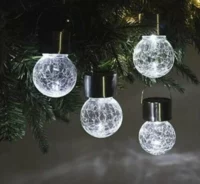 Crackle glass glass hanging hanging lights